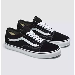 Black and White Old Skool Vans